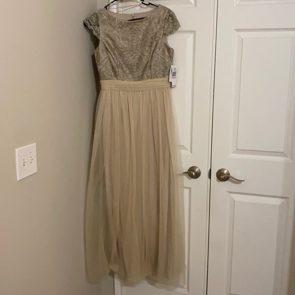 Alex Evenings Petite Size Embroidered Dresse